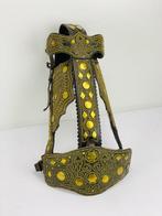 Horse Bridle - Leder, Messing - India/North Africa - mid, Antiek en Kunst