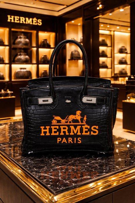 GF Exclusives - Hermès Birkin Bag Sculpture Artwork By: GF, Antiek en Kunst, Kunst | Designobjecten