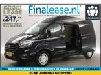 Ford Transit Custom 2.0 EcoBlue L2H2 Airco Cam Cruise €247pm, Zwart, Nieuw, Ford, Lease