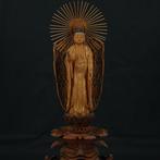 Amida Nyorai  (Amitbha) 44cm Buddhism Wooden Carving