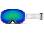 Sinner EMERALD skibril - Wit - Groene Lens, Verzenden, Zo goed als nieuw