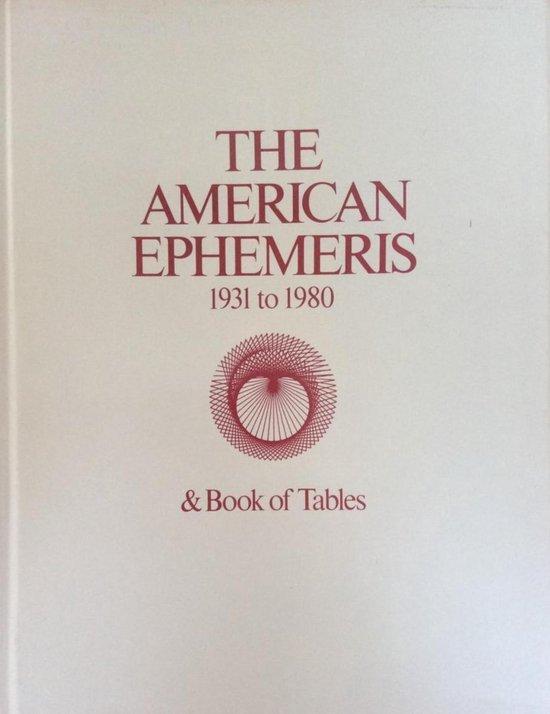 American Ephemeris 1931 to 1980 and Book of Tables, Boeken, Taal | Engels, Gelezen, Verzenden