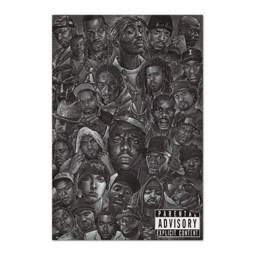 Poster Hip Hop All Stars 61x91,5cm, Verzamelen, Posters, Nieuw, A1 t/m A3, Verzenden