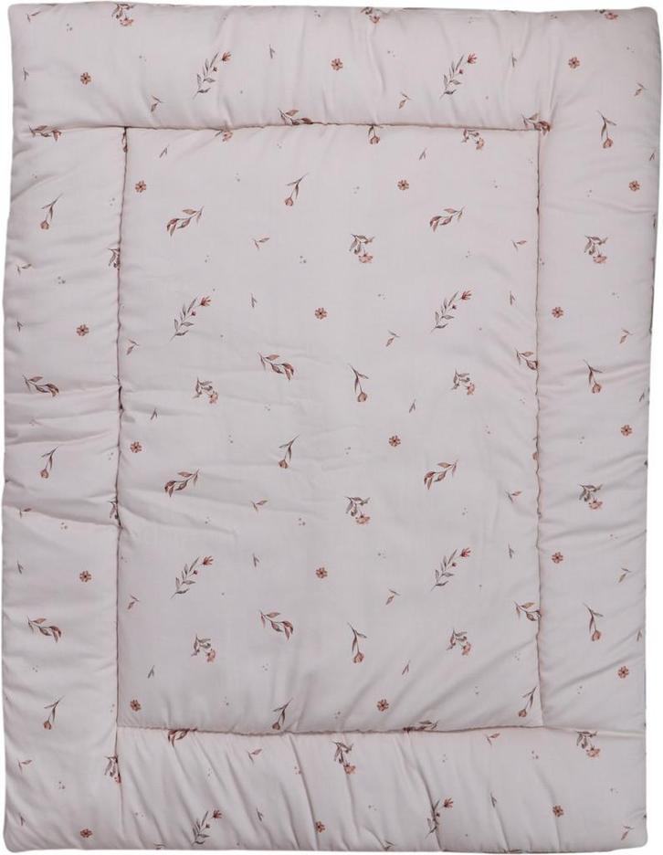 MamaLoes Vintage Bloemen 80 x 100 cm Omkeerbaar Boxkleed, Kinderen en Baby's, Boxen, Nieuw, Verzenden