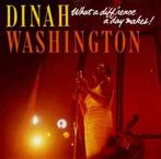 cd - Dinah Washington - What A Diffrence A Day Makes!, Zo goed als nieuw, Verzenden