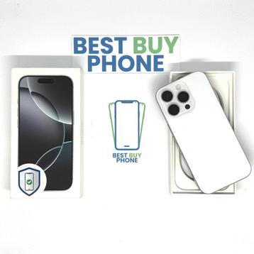 iPhone 16 Pro 128GB wit /krasvrij /94% batt /garantie beschikbaar voor biedingen