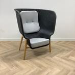 Design De Vorm Pod akoestische fauteuil, grijs - licht grijs, Huis en Inrichting, Gebruikt, Ophalen of Verzenden, Eén, Stof