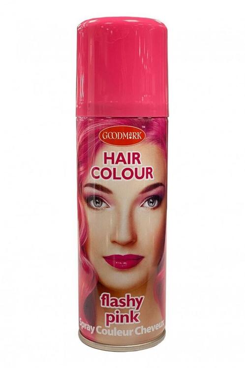 Haarspray Roze 125Ml, Hobby en Vrije tijd, Feestartikelen, Nieuw, Verzenden