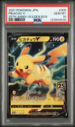 Pokémon - 1 Graded card - PIKACHU V 25TH ANNIV-GOLDEN BOX, Nieuw