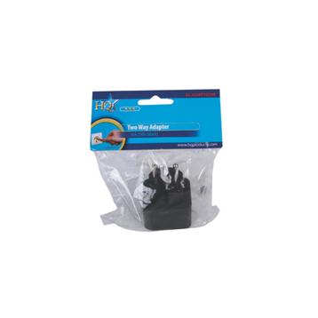HQ - Stopcontact Splitter - Zwart - 2x Euro adapter beschikbaar voor biedingen