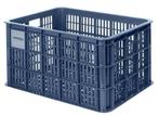 Fietskrat Basil Crate large 40 liter - Bluestone, Fietsen en Brommers, Verzenden, Nieuw, Basil