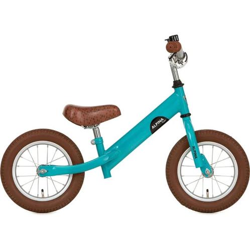 Alpina Rider loopfiets M12 Mineral Green (Loopfietsen), Kinderen en Baby's, Speelgoed | Buiten | Voertuigen en Loopfietsen, Nieuw