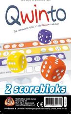Qwinto Scorebloks | White Goblin Games - Spelonderdelen, Nieuw, Verzenden