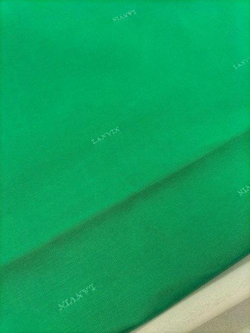 Prezioso tessuto verde Lanvin - Meubelstof - 200 cm - 155 cm, Antiek en Kunst, Antiek | Kleden en Textiel