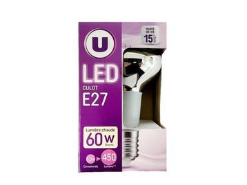 Veiling - 60x LED-spot E27 6,3W 2700K beschikbaar voor biedingen