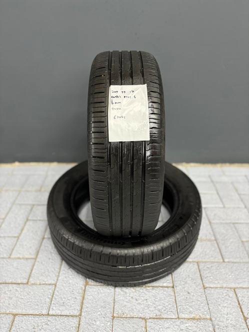 205/55/17 CONTI ECOCONTACT 6 6MM 2 STUKS 140,- (2024), Auto-onderdelen, Banden en Velgen, 17 inch, BOVAG lid, Stiba lid, Erkend duurzaam
