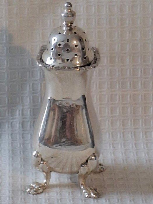 Strooier - Antieke Puntgave Zilveren Strooier vervaardigd In, Antiek en Kunst, Antiek | Goud en Zilver