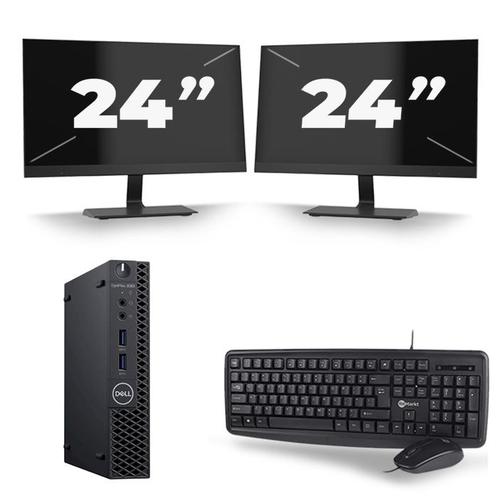 Dell Optiplex 3060 Micro USFF - Intel Core i7-8e Generatie -, Computers en Software, Desktop Pc's, Nieuw, Verzenden