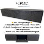 TV Meubels Massief Beuken Hout 180/200/230 cm of Maatwerk, Verzenden, Nieuw