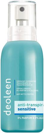DEOLEEN ANTI-TRANSPIRANT SENSITIVE DEO SPRAY 75 ML, Sieraden, Tassen en Uiterlijk, Uiterlijk | Lichaamsverzorging, Verzenden, Nieuw