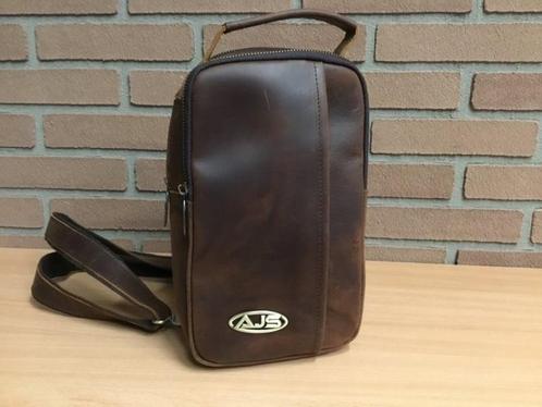 Handtas bruin leren crossbody bag 100% leer, Auto-onderdelen, Overige Auto-onderdelen, Nieuw, Ophalen of Verzenden