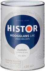 Histor Perfect Finish Hoogglans - Zonlicht RAL 9010 - 1,2..., Overige kleuren, Nieuw, Ophalen of Verzenden, Lak