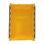 Distributiebak 600x400x320 mm Nestbaar Stapelbaar Geel met, Doe-het-zelf en Verbouw, Kratten en Dozen, 40 tot 60 cm, 50 tot 75 cm