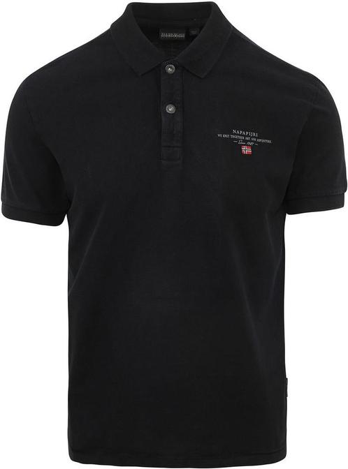 Napapijri Polo Elbas Zwart maat S Heren, Kleding | Heren, Polo's, Zwart, Nieuw, Maat 46 (S) of kleiner, Verzenden