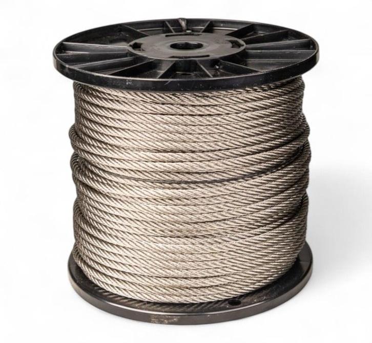 roestvaststaal Staalkabels 10 mm 7x7, Doe-het-zelf en Verbouw, IJzerwaren en Bevestigingsmiddelen, Verzenden