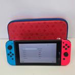 Nintendo Switch Rood en Blauw  Incl. Hoes | Nette Staat, Spelcomputers en Games, Spelcomputers | Nintendo Switch, Ophalen of Verzenden
