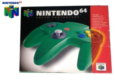 Mario64.nl: Nintendo 64 Controller Green in Doos - iDEAL!, Spelcomputers en Games, Spelcomputers | Nintendo 64, Zo goed als nieuw