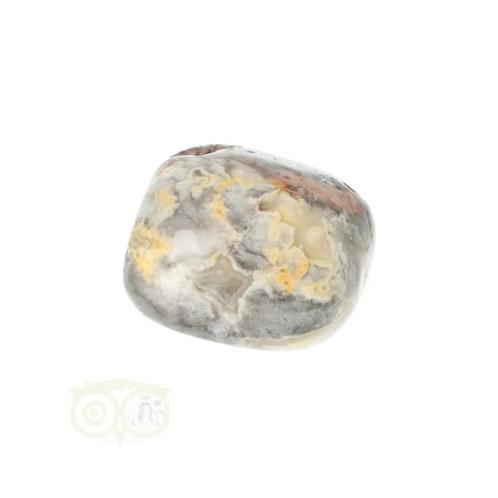 Crazy Lace Agaat trommelsteen Nr 32 - 15 gram, Sieraden, Tassen en Uiterlijk, Edelstenen, Nieuw, Verzenden
