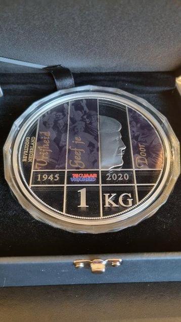 Nederland. 2020 Nationale één kilo herdenkingsmunt, beschikbaar voor biedingen