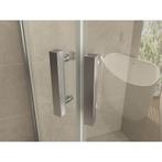 Wiesbaden Double Douchecabine Kwartrond met 2 Draaideuren -, Ophalen of Verzenden, Nieuw, Glas