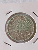 Italië. Vittorio Emanuele III. 2 Lire 1907 (Zonder