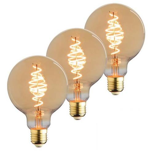 Set van 3 LED lampen E27 | 3-staps dimbaar | 3.5 watt | 2000, Huis en Inrichting, Lampen | Losse lampen, Overige typen, Nieuw