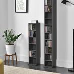CD DVD kast vakkenkast met 6 planken 90x20x20 cm donkergrijs, Huis en Inrichting, Verzenden, Nieuw