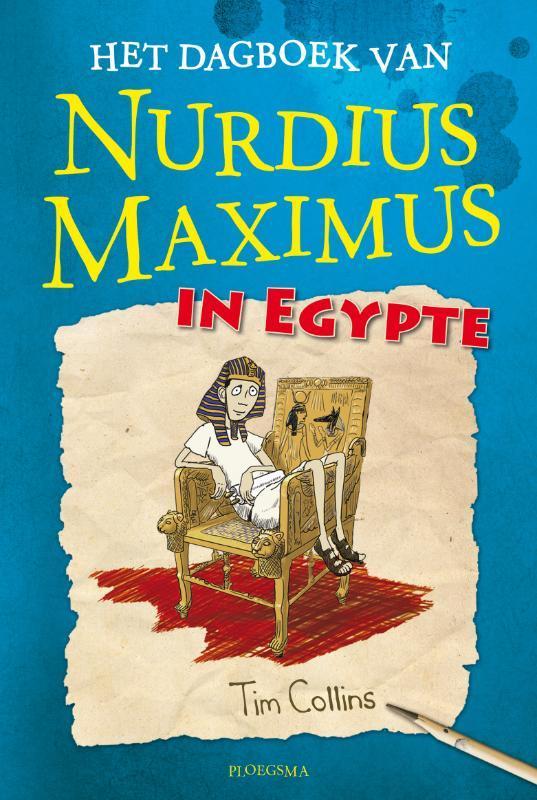 Het dagboek van Nurdius Maximus in Egypte / Nurdius Maximus, Boeken, Kinderboeken | Jeugd | 10 tot 12 jaar, Zo goed als nieuw