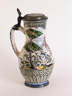Drinker Toasting - Bierpul - Aardewerk - Gmunden begin 1800, Antiek en Kunst