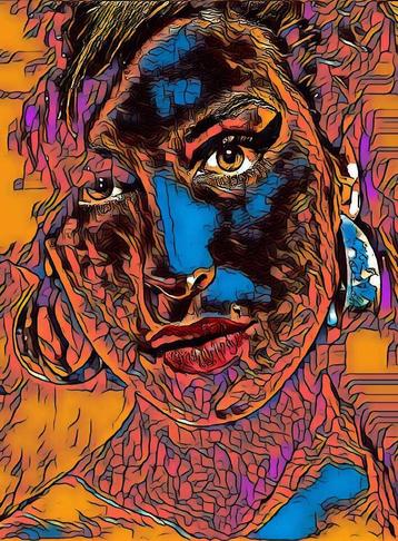 Fine Art Print Amy #4 beschikbaar voor biedingen