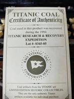Verenigde Staten. Medal 1994 Titanic coal with COA (Zonder, Postzegels en Munten