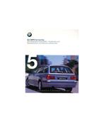 1998 BMW 5 SERIE TOURING BROCHURE DUITS, Boeken, Auto's | Folders en Tijdschriften, Nieuw, BMW, Author