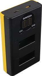 GoPro Max Dual LCD USB lader (Patona), Nieuw, Verzenden