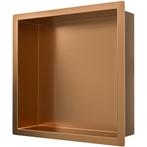 Wiesbaden Demis Inbouwnis - 30x30x7cm - Geborsteld Brons, Ophalen of Verzenden, Nieuw, Rvs