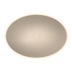 Arcqua Prince Opbouw Waskom Ovaal 49x34 Mat Zand, Ophalen of Verzenden, Nieuw