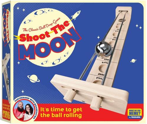 Shoot The Moon | What Do You Meme? - Gezelschapsspellen, Hobby en Vrije tijd, Gezelschapsspellen | Bordspellen, Nieuw, Verzenden