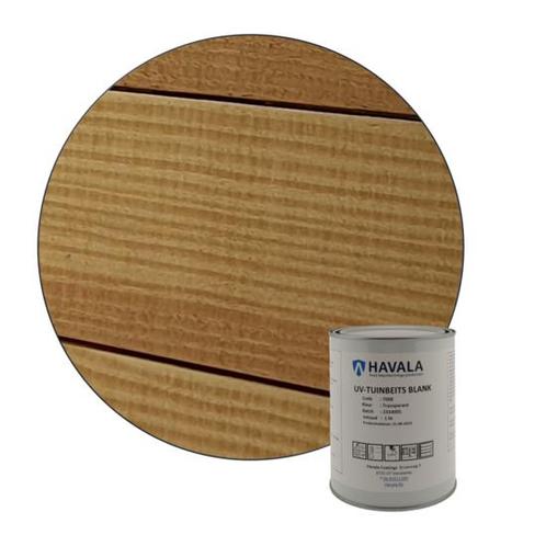 Havala Tuinhout beits UV blank/transparant 7008 ( 1 liter ), Doe-het-zelf en Verbouw, Verf, Beits en Lak, Beits, Overige kleuren