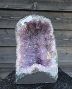 Geen minimumprijs Amethist Geode - Zeldzame formaties, Verzamelen, Mineralen en Fossielen
