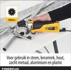 Powerplus POWX1365MB Invalzaag - 600W - Ø89mm - Incl. laser,, Verzenden, Zo goed als nieuw