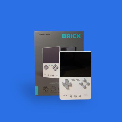 Trimui Brick In Alle kleuren!, Spelcomputers en Games, Spelcomputers | Nintendo Game Boy, Nieuw, Met games, Met beschermhoes of tas